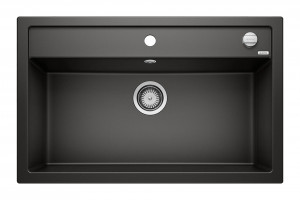 BLANCO 525877 Évier Dalago 8 avec excentrique Silgranit PuraDur noir BLANCO 525877 Évier Dalago 8 avec excentrique Silgranit PuraDur noir