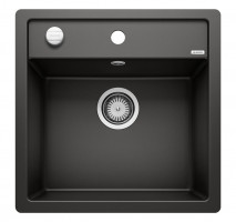 BLANCO 525872 évier Dalago 5-F avec excentrique Silgranit PuraDur noir BLANCO 525872 évier Dalago 5-F avec excentrique Silgranit PuraDur noir