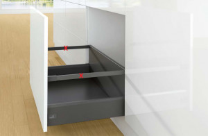 K-HETTICH ArciTech frontal, anthracite, 300/126/282, 40kg, SiSy