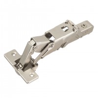 StrongHinges S5 charniere clip a poser, amortie, 155°, affle., exc., vis a bois