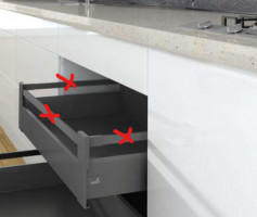 K-HETTICH ArciTech, intérieur, anthracite, 450/126/218, 40kg, SiSy