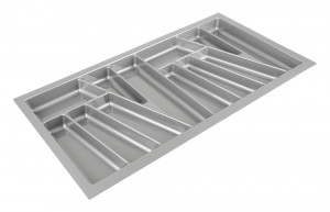 StrongIn buffet 830x435mm argent métallisé