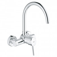 GROHE 32667001 Robinet Concetto mural chromé