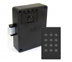 LEHMANN serrure électronique avec clavier M410 TA3 noir
