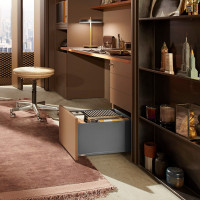 K-BLUM Legrabox, tiroir F 550mm/70kg, Blumotion/TOB, gris, Expando