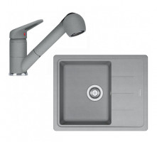 FRANKE Ensemble G55ŠK BFG 611-62 pierre grise + FC 9547