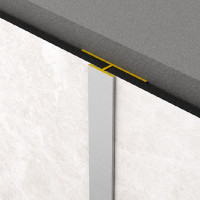 Rocko Tiles spojovací profil "T" BÍLÝ 2,8m