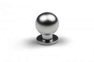 TULIP knop Tomic grand chrome mat + vis