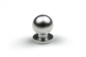 TULIP bouton Tomic petit chrome brillant + vis