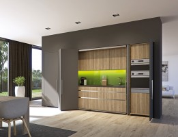 HAWA 27639 Folding Concepta 25 porte coulissante 1851-2600mm argent P