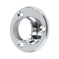 StrongWire support de tringle a vetements rond, D=25mm, chrome