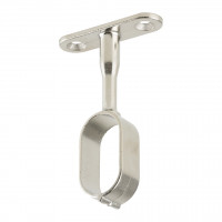 StrongWire support de tringle a vetements ovale, a tige