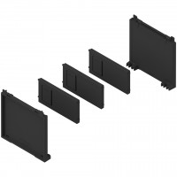 BLUM ZC7B0100S Ambia-line kit pour bouteilles LBX/MVX carbone noir CS-M