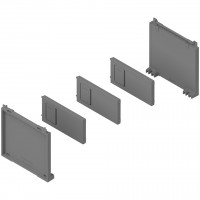 BLUM ZC7B0100S Ambia-line kit bouteilles LBX/MVX gris Indium IG-M