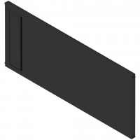 BLUM ZC7Q0U0FS Ambia-line coupe transversale LBX/MVX (ZC7F300RSU) carbone noir C