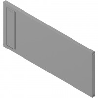 BLUM ZC7Q0U0FS Ambia-line coupe transversale LBX/MVX (ZC7F300RSU) Indium gris IG