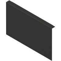 BLUM ZC7A0U0C Ambia-line adaptateur pour fonds bois LBX/MVX C carbone noir CS-M