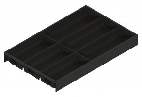 BLUM ZC7S500BS3 Ambia-line tiroir couverts LBX/MVX, NL=500/L=300 carb.noir CS-M