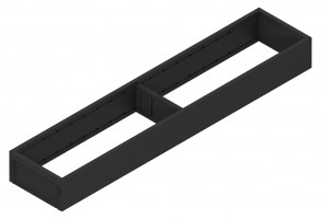 BLUM ZC7S500RS1 Ambia-line cadre pour LBX/MVX, NL=500/ L=100 carbone noir CS-M