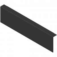 BLUM ZC7A0U0M Ambia-line adaptateur pour fonds bois LBX/MVX M carbone noir CS-M