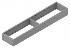 BLUM ZC7S500RS1 Ambia-line cadre pro LBX/MVX, NL=500/L=100 Indium gris IG-M