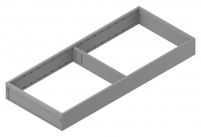 BLUM ZC7S500RS2 Ambia-line cadre pour LBX/MVX, NL=500/ L=200 Indium gris IG-M