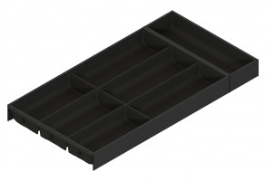 BLUM ZC7S600BS3 Ambia-line coul. couverts LBX/MVX, NL=600/L=300 carb. noir CS-M