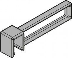 BLUM ZC7U10F0 Ambia-line division latérale pour reling transversal LBX pure carb
