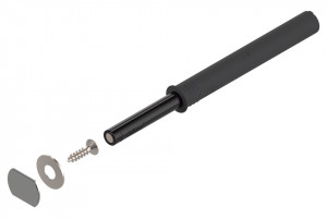 BLUM 956A1004 Tip-on pour charnieres, 76mm, aimant, ensemble, noir CS