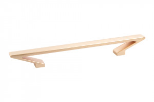 TULIP Poignée Bench 64 champagne doré brossé TULIP Poignée Bench 64 champagne doré brossé