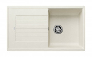 BLANCO 527204 Évier Zia 5 S sans excentrique Silgranit PuraDur blanc soft BLANCO 527204 Évier Zia 5 S sans excentrique Silgranit PuraDur blanc soft
