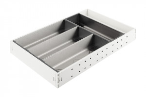 StrongMax buffet, ensemble 276/450mm, bols 4x264mm, blanc