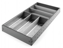 StrongMax buffet, ensemble 276/550mm, bols 5x264mm, gris