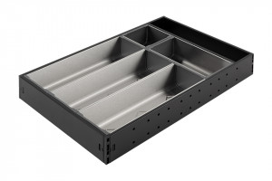 StrongMax buffet, ensemble 276/450mm, bacs 3x264mm + 1x176mm + 1x88mm, noir