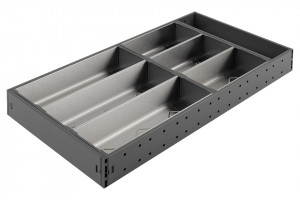 StrongMax buffet, ensemble 276/550mm, bols 3x264mm + 3x176mm, gris