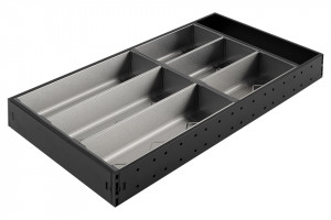 StrongMax buffet, ensemble 276/550mm, bols 3x264mm + 3x176mm, noir