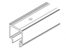 HAWA 16852 guidage supérieur 6000mm alu elox
