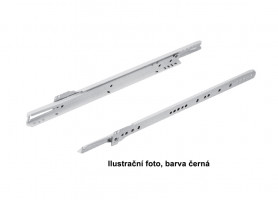 StrongRoll glissiere a rouleaux, 550mm/25kg (22"), noir