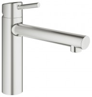 GROHE robinet cuisine Concetto supersteel 31128DC1