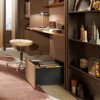 K-BLUM Legrabox, tiroir F 600mm/70kg, Tip-on, noir, Expando