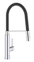 GROHE Robinet cuisine Concetto douche silicone chrome 31491000