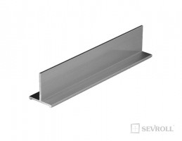 SEVROLL 01373 barre de liaison T Decor 3m argenté