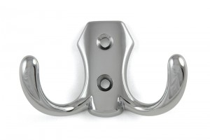 TULIP porte-manteau Lugo chrome brillant + vis
