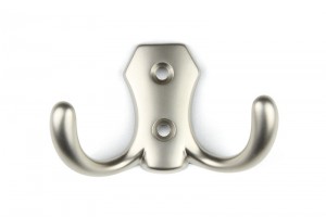 TULIP porte-manteau Lugo nickel mat + vis
