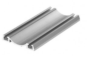 SEVROLL 04284 Elegant II guidage inférieur 6m argenté