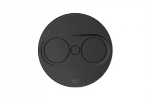 BACHMANN 946.106 tiroir el. Twist 2 cercle, 1x 230V FR, USB A+C 22W, noir mat