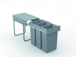 GOLLINUCCI trieur Linea 223 300mm 3x10l gris