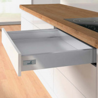 HETTICH ensemble Atira tiroir 70, 520mm/30kg, argenté, SiSy