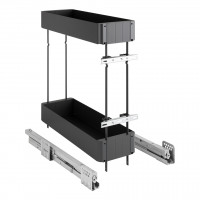 KES 002141 K-Line, panier latéral, 200mm, anthracite
