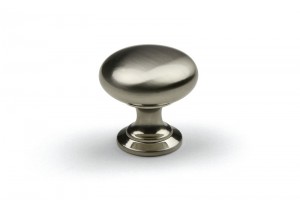 TULIP bouton Jota nickel brossé + vis